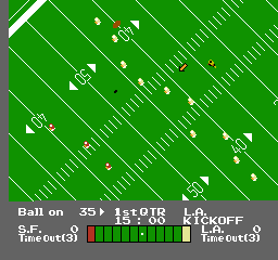 NES Play Action Football Screenshot 1